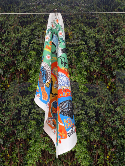 Birds of Brisbane Tea Towel